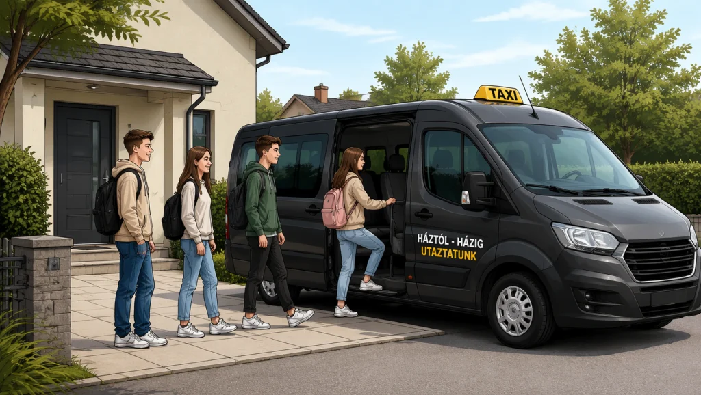 Taxibusz Háztól - házig szállítunk